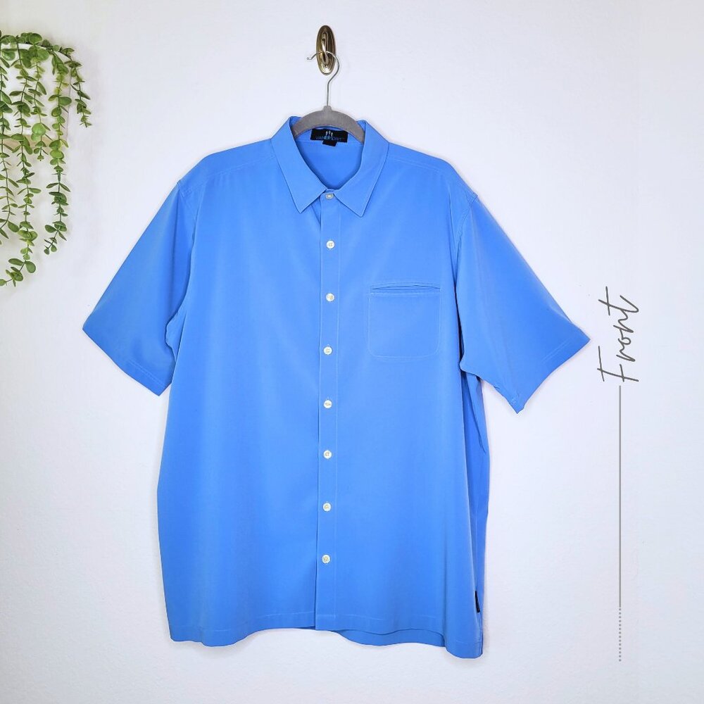XL Ligth Blue Collar Shirt for Men